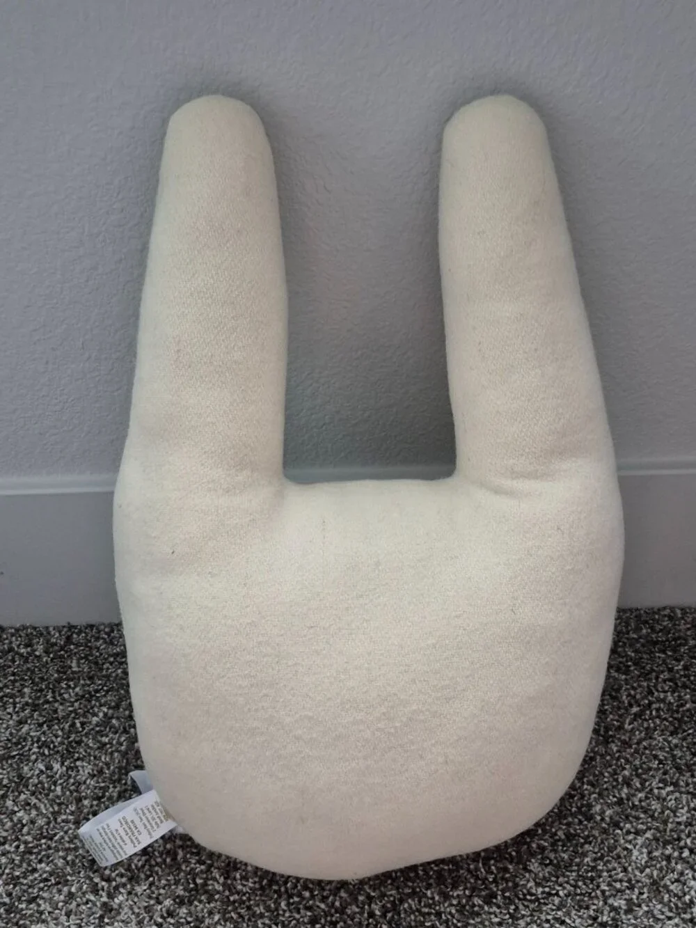 Emily & Meritt Pottery Barn Teen Gold Sequin Bunny Pillow 12